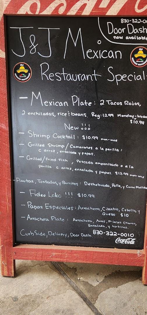 J & J Mexican Restaruant